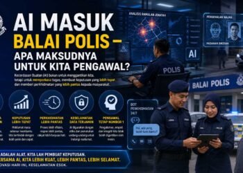 AI Masuk Balai Polis — Apa Maksudnya untuk Kita Pengawal?